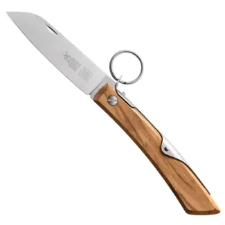 Robert Herder IBEX 80 – Zakmes – RVS Lemmet – Olijfhout handvat – Ratchet-Lock