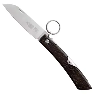 Robert Herder IBEX 80 – Zakmes – RVS Lemmet – Gerookt eiken handvat – Ratchet-Lock