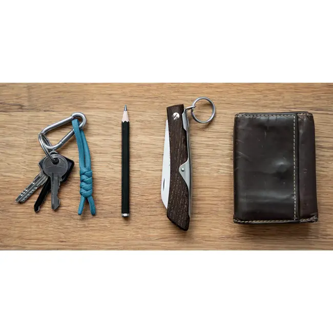 Robert Herder IBEX 80 – Zakmes – Carbonstaal – Pruimenhout handvat – Ratchet-Lock