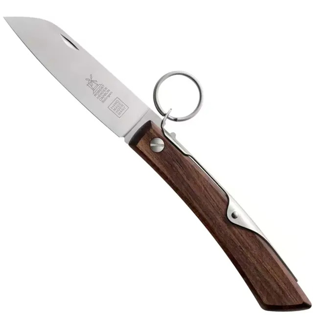 Robert Herder IBEX 80 – Zakmes – Carbonstaal – Walnoothout handvat – Ratchet-Lock