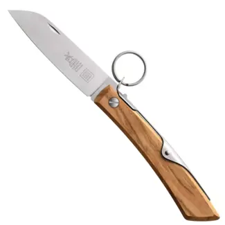 Robert Herder IBEX 80 – Zakmes – Carbonstaal – Olijfhout handvat – Ratchet-Lock