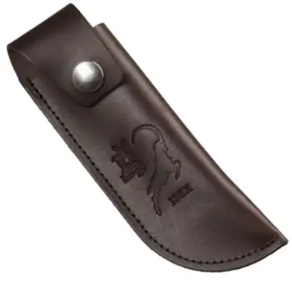 Robert Herder Lederen Schede met Riembevestinging tbv IBEX 80 mm – Bruin