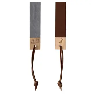 Robert Herder IBEX Pocket Strop Paddle – Natuursteen en Leer – Korrel 1000 – Fijn 10 micron – 135x30x18 mm Robert Herder IBEX Pocket Strop Paddle – Natuursteen en Leer – Korrel 1000 – Fijn 10 micron – 135x30x18 mm