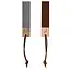Robert Herder IBEX Pocket Strop Paddle – Natuursteen en Leer – Korrel 1000 – Fijn 10 micron – 135x30x18 mm