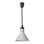 HENDI Warmtelamp verstelbaar conisch, HENDI, Wit, 230V/250W, ⌀275x(H)250mm