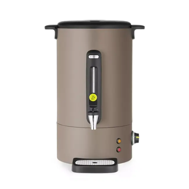 HENDI UNIQ - Warme dranken ketel - Non-drip kraan - 16L - Taupe - Roestvast staal