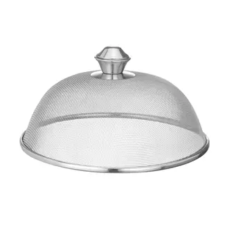 HENDI Voedselkap - Gaas - Roestvast staal - Ergonomische handgreep - Ø255xH135mm