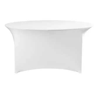 HENDI Tafelhoes rond, HENDI, Symposium, 810941, Wit, ⌀1800x(H)760mm