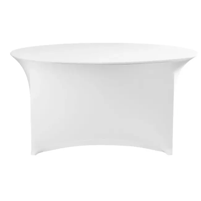 HENDI Tafelhoes rond, HENDI, Symposium, 810941, Wit, ⌀1800x(H)760mm