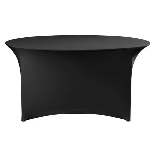 HENDI Tafelhoes rond, HENDI, Symposium, 810941, Zwart, ⌀1800x(H)760mm