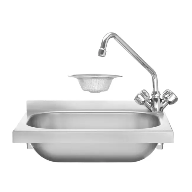 HENDI Roestvrijstalen afvoerzeef - anti-verstopping - vaatwasmachinebestendig - Ø110x(H)35mm