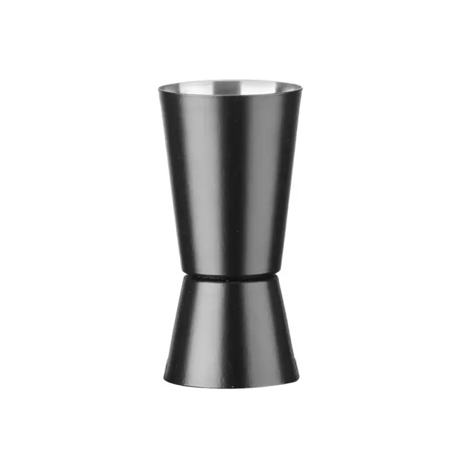 BarUp Complete cocktailset - roestvrij staal - muddler & jigger - 500/800 ml - zwart