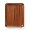 AmerBox Woodform dienblad - antislip - krasbestendig - 460x360mm - mahonie