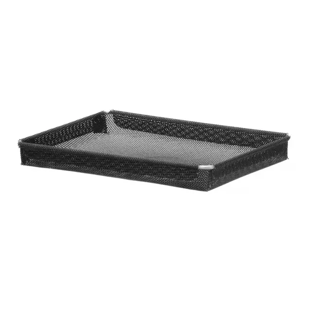 HENDI Ovenschaal voor Speedovens, non-stick coating, versterkt, HENDI, Zwart, 290x190x(H)30mm