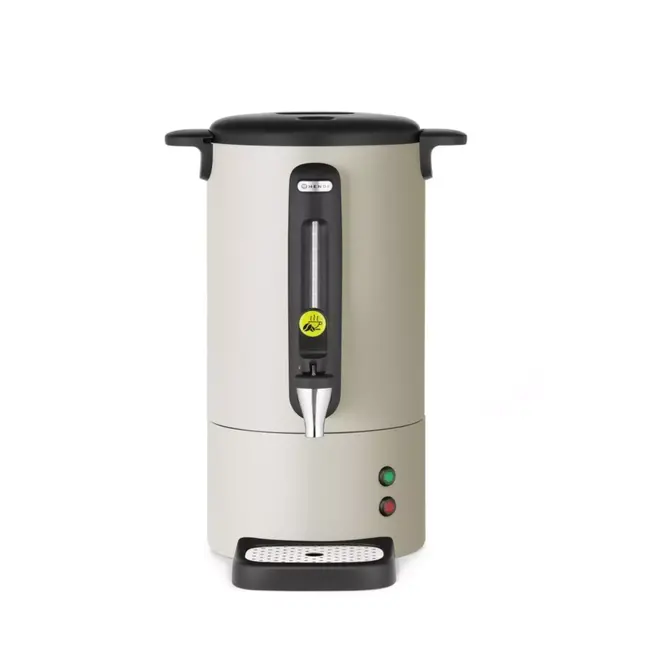 HENDI Percolator - Warme dranken - Roestvast staal - Non-drip kraan - 14L - Lichtgrijs