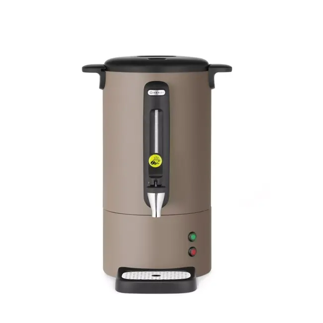 HENDI Percolator - roestvrij staal - non-drip kraan - 7L - taupe
