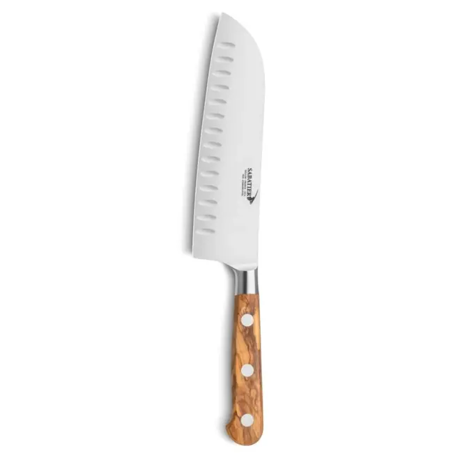 Déglon Sabatier Santokumes 18 cm met olijfhouten heft
