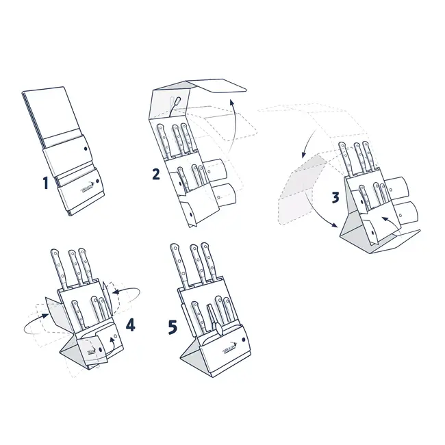 Déglon Carquois Stand'Up – Messentas & Staand Messenblok