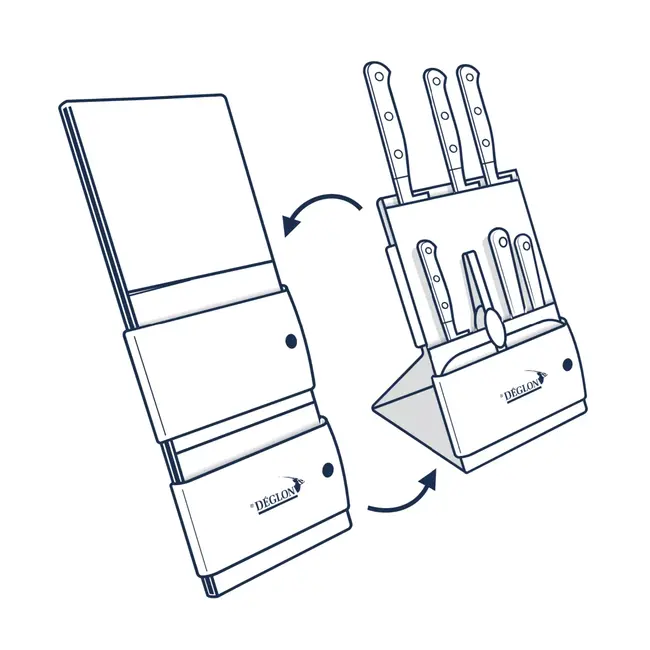 Déglon Carquois Stand'Up – Messentas & Staand Messenblok