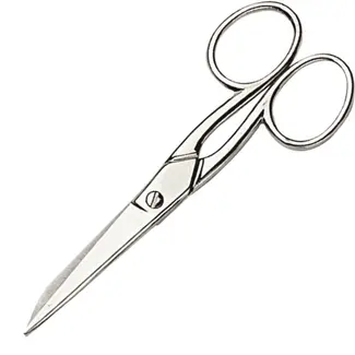 RÖR Solingen Huishoudschaar – Traditioneel Model Ease – Lengte 15 cm – RVS