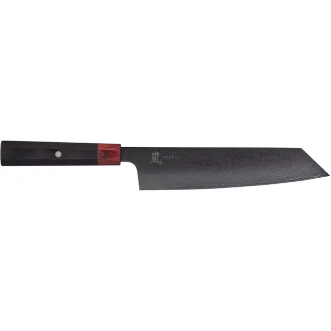 Yaxell Rei Kiritsuke mes 20 cm – 69 Lagen Damaststaal – VG10 Damaststaal – 61 HRC – Pakkahout Heft