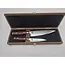 Yaxell Ran Messenset – Giftset – 2-delig – Koksmes 20 cm & Universeelmes 12 cm – 69 Lagen Damaststaal – VG10 Staal – 61 HRC – Mahonie Heft - Limited Edition