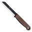 Solingen Kartelmes – Tomatenmes met Kartel – RVS – 18,5 cm met Blade Cover – Bruin – 10 stuks