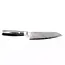 Yaxell Ran Santoku Koksmes 16,5 cm – 69 Lagen Damaststaal – VG10 Staal – 61 HRC – Canvas-Micarta Heft