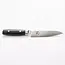 Yaxell Ran Universeelmes 12 cm – 69 Lagen Damaststaal – VG10 Staal – 61 HRC – Canvas-Micarta Heft
