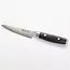 Yaxell Ran Universeelmes 12 cm – 69 Lagen Damaststaal – VG10 Staal – 61 HRC – Canvas-Micarta Heft