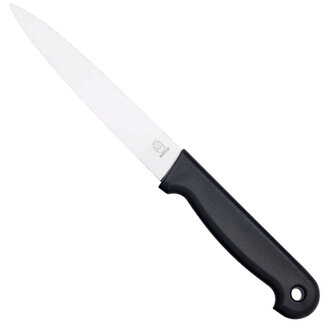 RÖR Solingen Groentemes – RVS – Lemmet 14,5 cm – Heft Kunststof Zwart