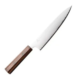 Yaxell Hana Koksmes 20 cm – 3 Lagen Damaststaal – Movax Staal – Pakka Wood Heft