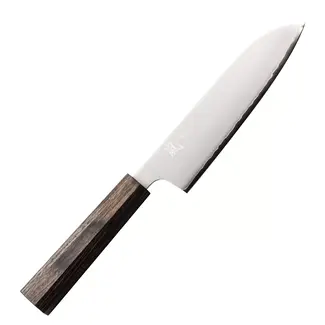 Yaxell Hana Santokumes 16,5 cm – 3 Lagen Damaststaal – Movax Staal – Pakka Wood Heft