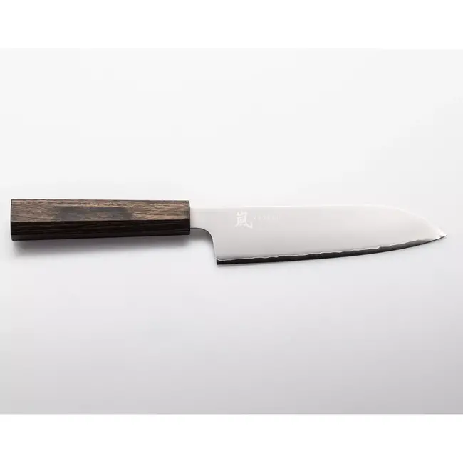 Yaxell Hana Santokumes 16,5 cm – 3 Lagen Damaststaal – Movax Staal – Pakka Wood Heft