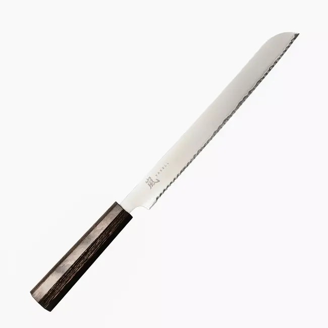 Yaxell Hana 23 cm Broodmes - MOVAX Staal 58 HRC - Japans Gekarteld Mes