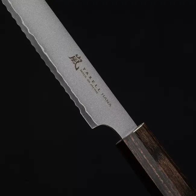 Yaxell Hana 23 cm Broodmes - MOVAX Staal 58 HRC - Japans Gekarteld Mes