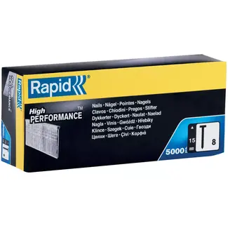 Rapid Nagels – kleine kop – gegalvaniseerd – 15 mm – 5000 stuks