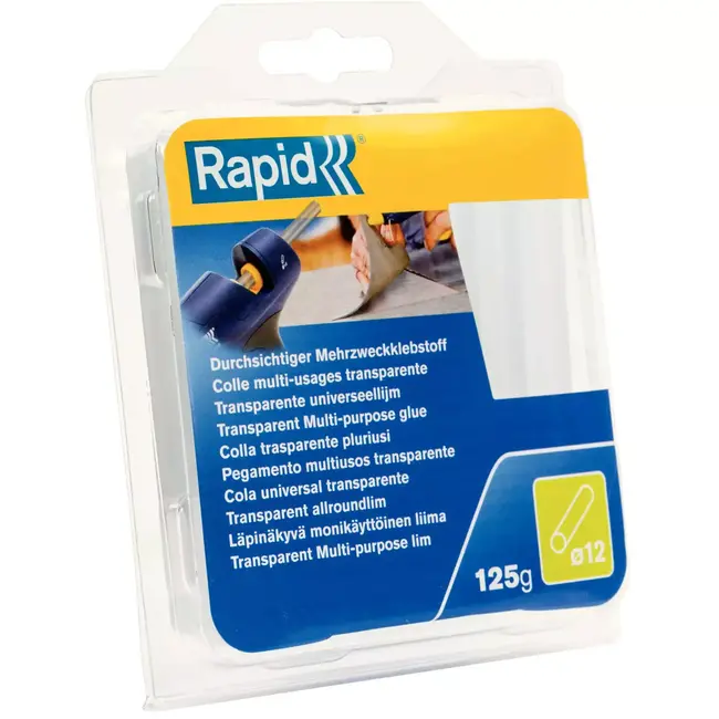 Rapid Universele lijmpatronen – 12 mm – 125 g – veelzijdig gebruik – duurzame bevestiging