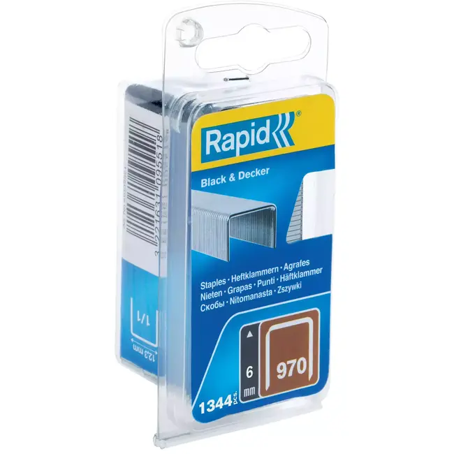 Rapid Vlakdraadnieten – Gegalvaniseerd – Voor tackers – 1,34M