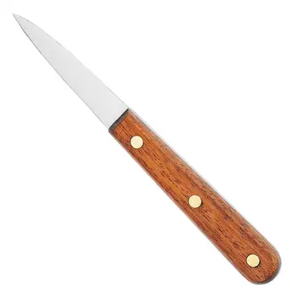 Au Nain Oestermes Model Lyonnais – 7 cm Roestvrij Stalen Lemmet – Palissander Handvat