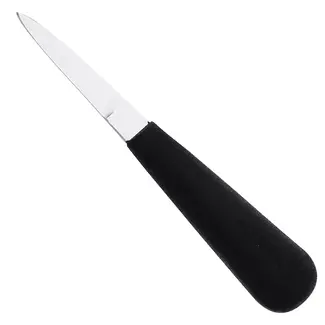Au Nain Lancette Oestermes HQ – 7 cm Roestvrijstalen Lemmet – Zwart Handvat