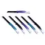 Solingen Kartelmes – Tomatenmes met Kartel – RVS – 19 cm met Blade Cover – Bi-Color Mix – 6 stuks
