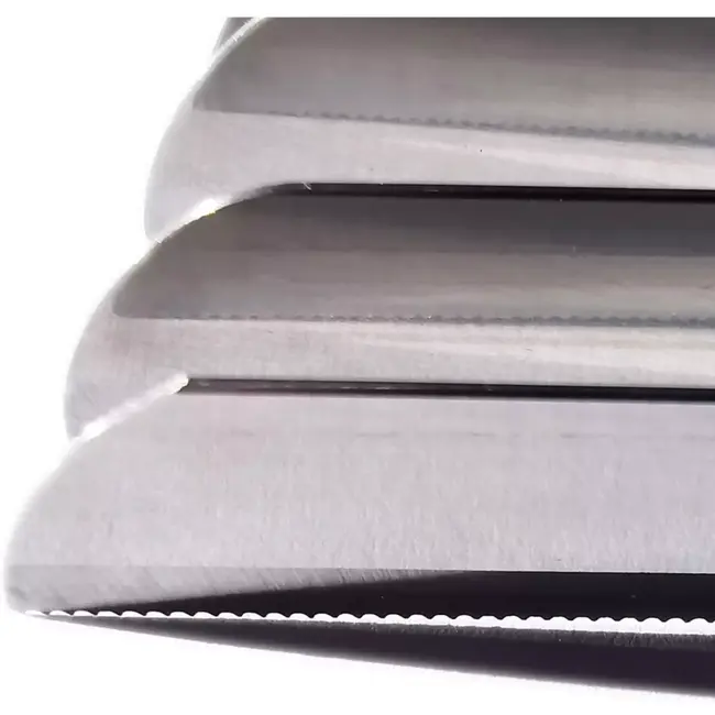 Solingen Kartelmes – Tomatenmes met Kartel – RVS – 19 cm met Blade Cover – Bi-Color Mix – 6 stuks