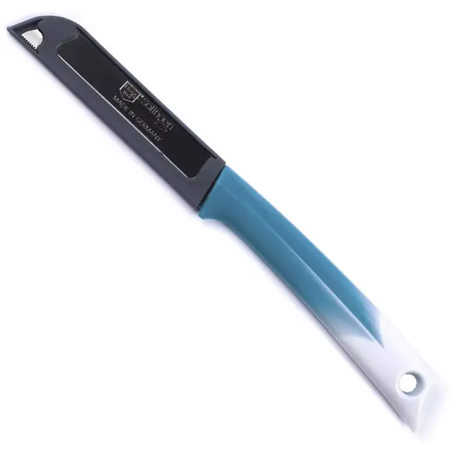 Solingen Kartelmes – Tomatenmes met Kartel – RVS – 19 cm met Blade Cover – Bi-Color Mix – 6 stuks