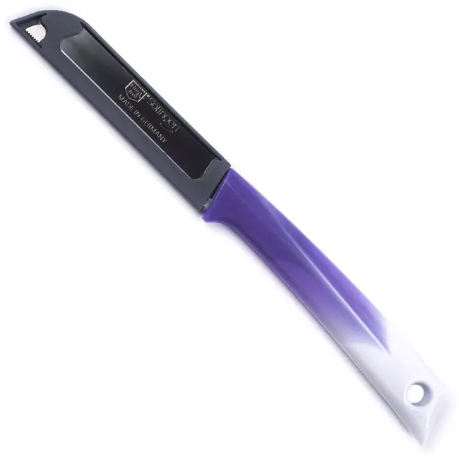 Solingen Kartelmes – Tomatenmes met Kartel – RVS – 19 cm met Blade Cover – Bi-Color Mix – 6 stuks