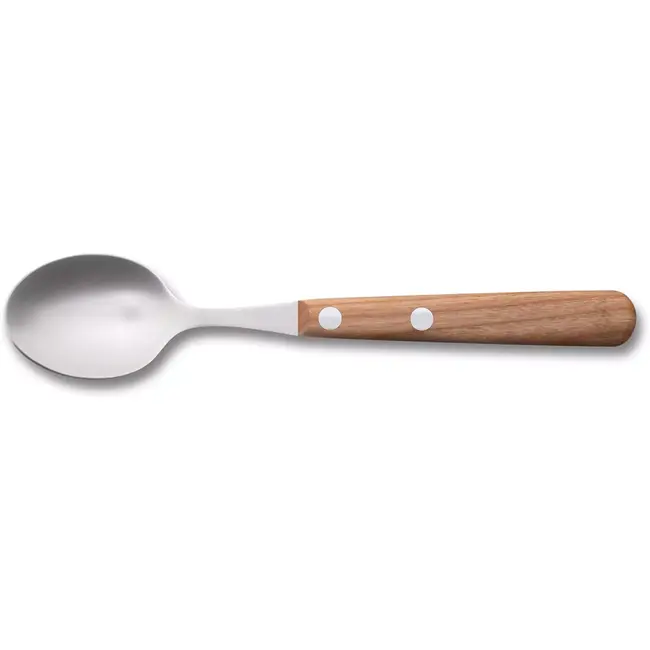 Robert Herder Theelepel – Buckels – RVS – Lemmet 15 cm – Heft Kersenhout