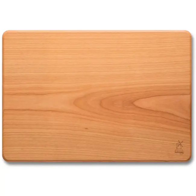 Robert Herder Windmühlenmesser Snijplank – 36x26 cm – Massief Kersenhout – Ideaal voor Grote Maaltijden