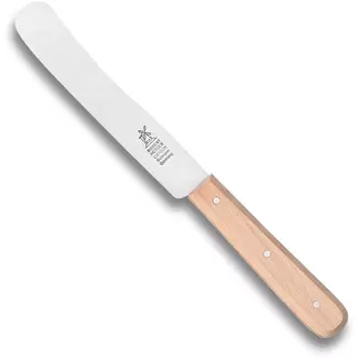 Robert Herder Molenmes – Ontbijtmes – Rauhmacher – Carbonstaal – Lemmet 118 mm – Heft Beukenhout