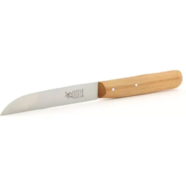 Robert Herder Molenmes – Schilmesje – Carbonstaal – Recht – Lemmet 104 mm – Heft Beukenhout