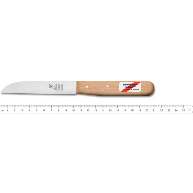 Robert Herder Molenmes – Schilmesje – Carbonstaal – Recht – Lemmet 104 mm – Heft Beukenhout